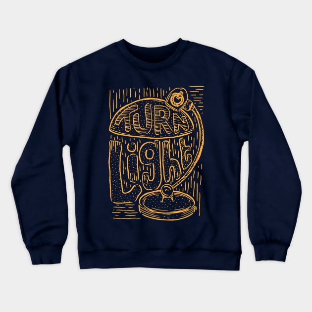 Turn Light Crewneck Sweatshirt by RF_Side